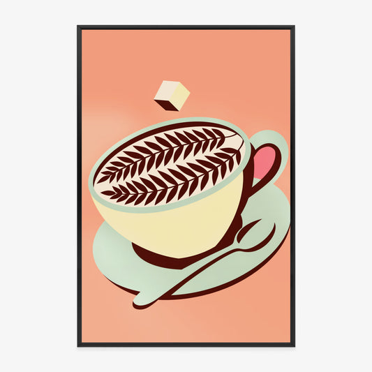 Plakat w ramie Cappuccino
