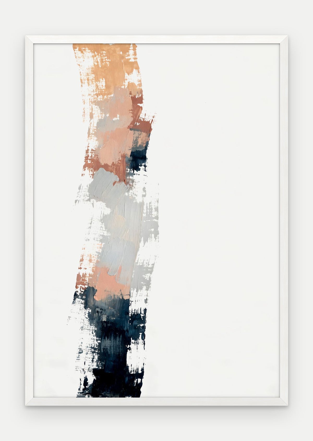 Plakat Filar w ramie, oprawa: drewno białe, format 70 × 100 cm