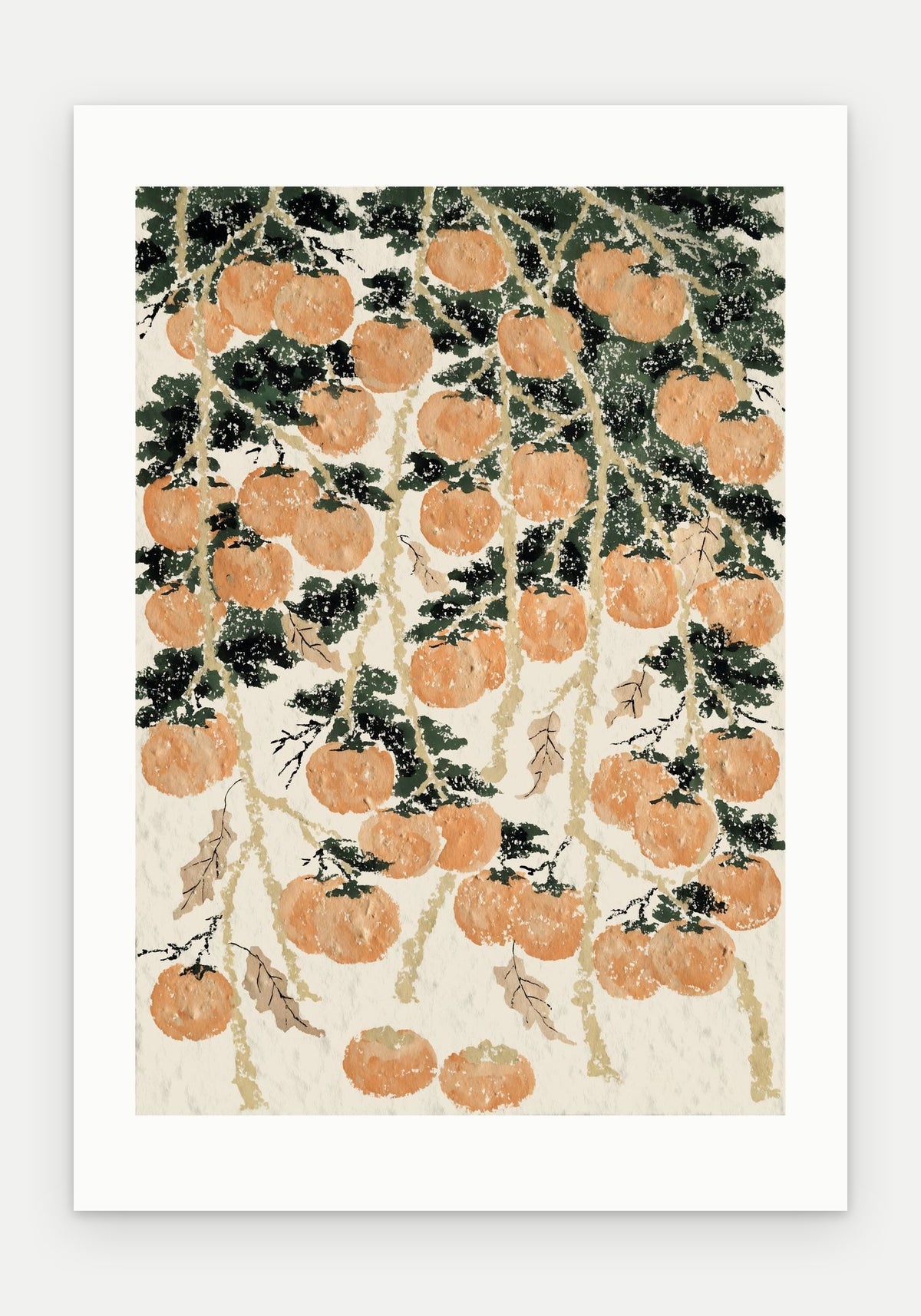 Plakat Persymona bez oprawy, z passe-partout, format 70 × 100 cm