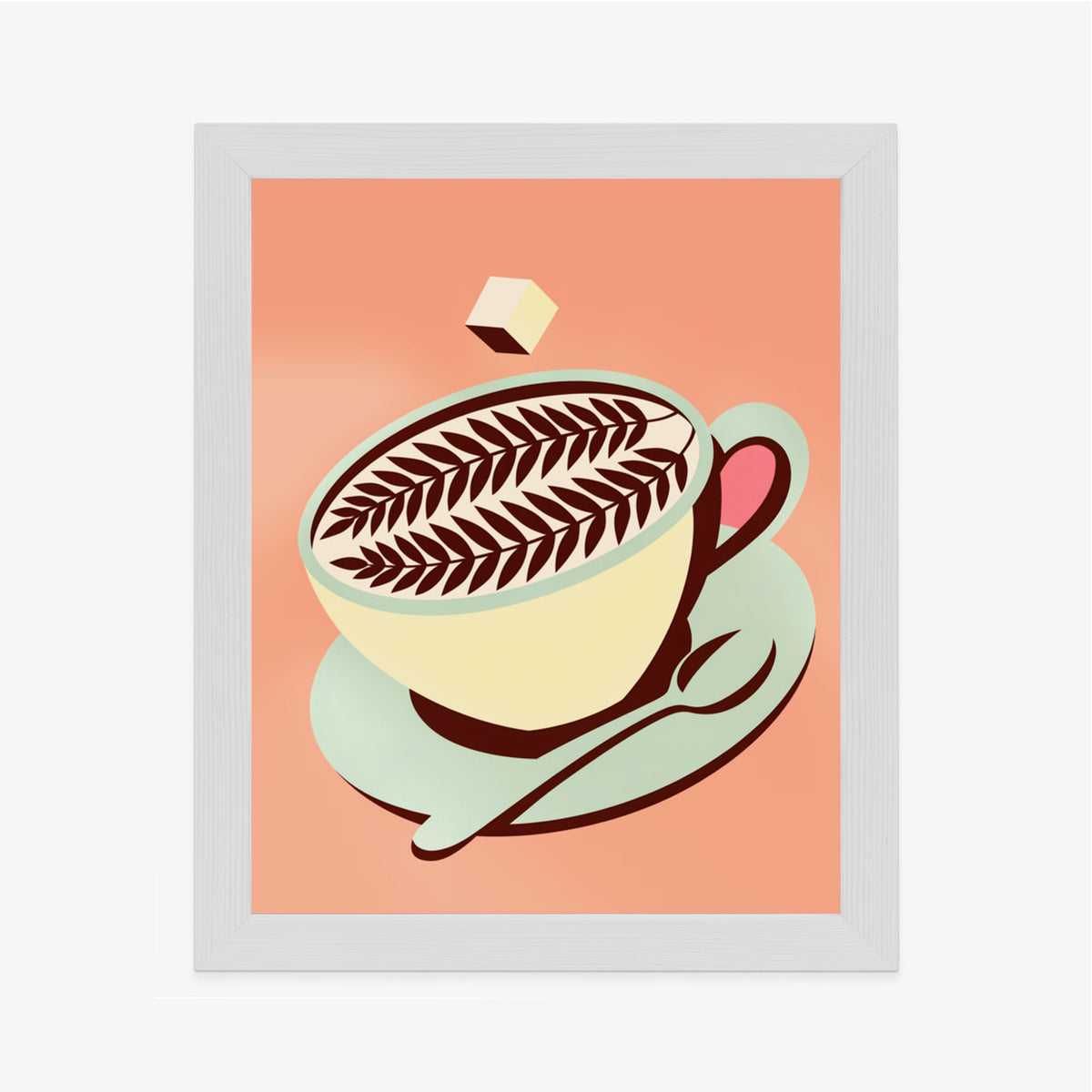 Plakat w ramie Cappuccino