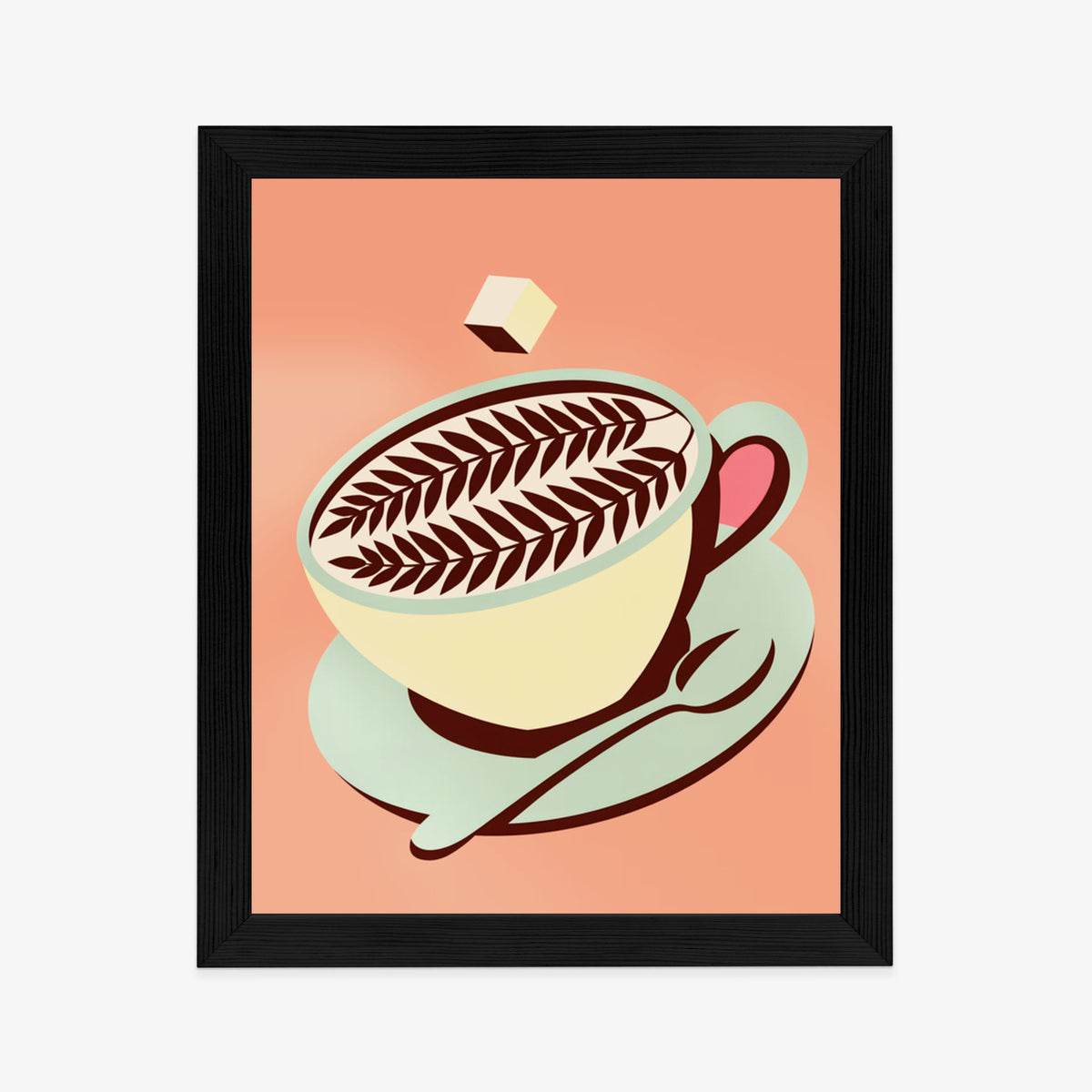 Plakat w ramie Cappuccino