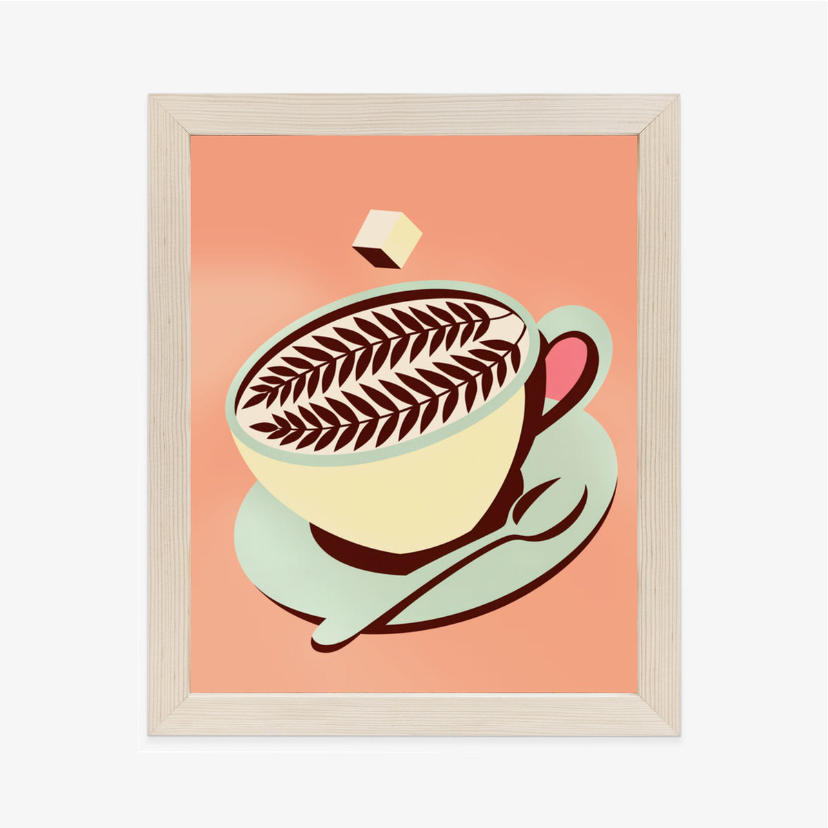 Plakat w ramie Cappuccino