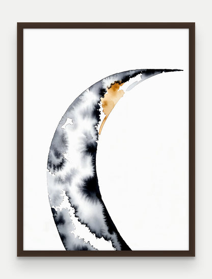 Obraz na płótnie Brzeg w ramie, oprawa: drewno brązowe, format 60 × 80 cm