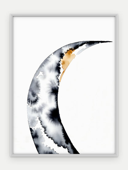 Plakat Brzeg w ramie, oprawa: aluminium srebrne, format 30 × 40 cm