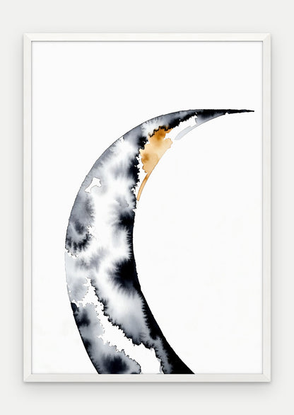 Plakat Brzeg w ramie, oprawa: drewno białe, format 70 × 100 cm