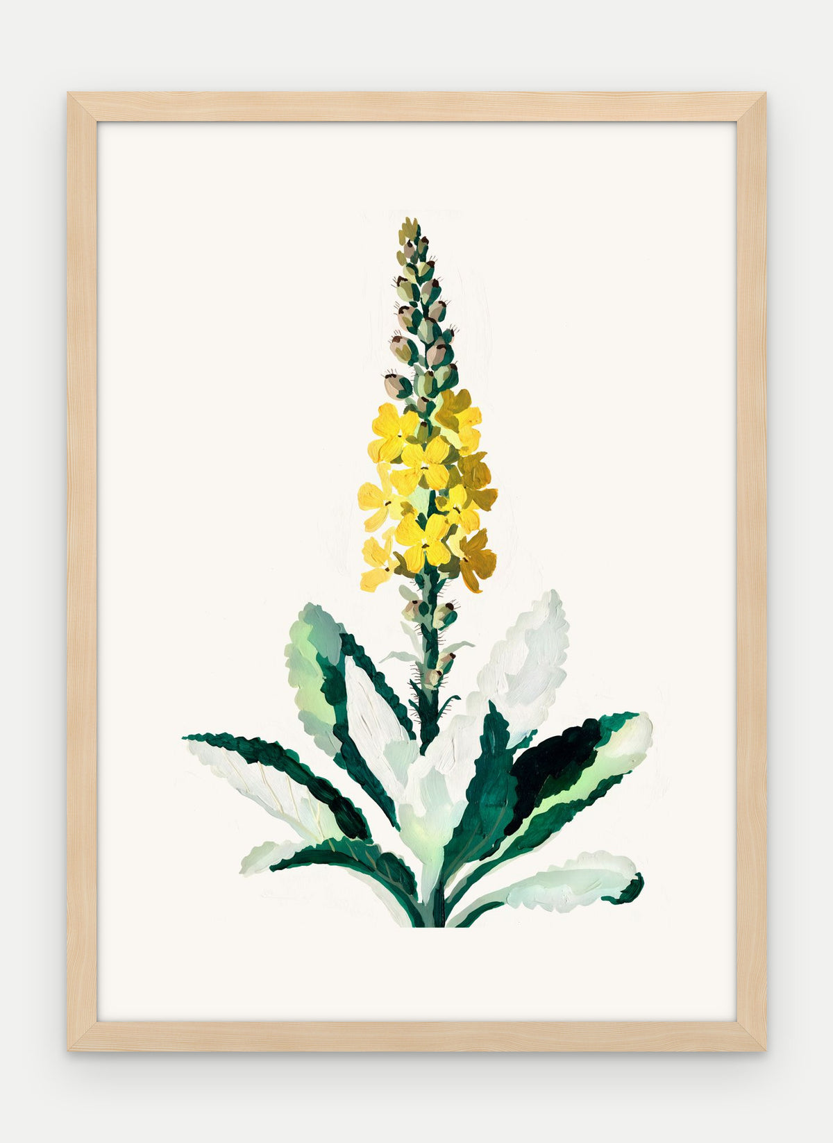 Plakat Dziewanna w ramie, oprawa: drewno naturalne, format 50 × 70 cm