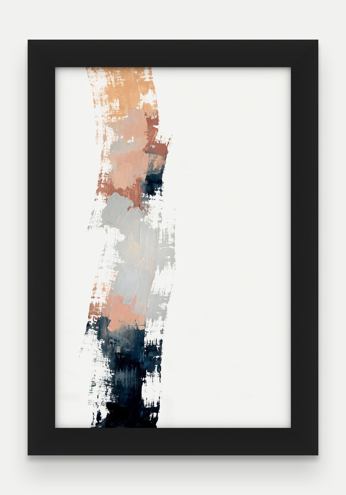 Obraz na płótnie Filar w ramie, oprawa: drewno czarne, format 20 × 30 cm