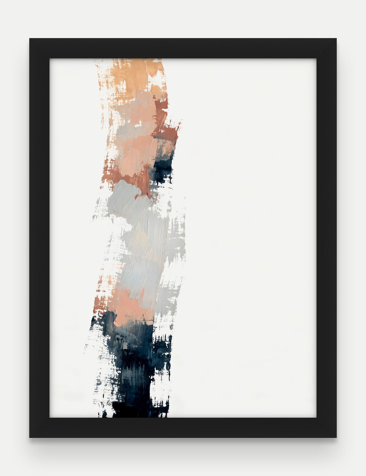 Obraz na płótnie Filar w ramie, oprawa: drewno czarne, format 30 × 40 cm