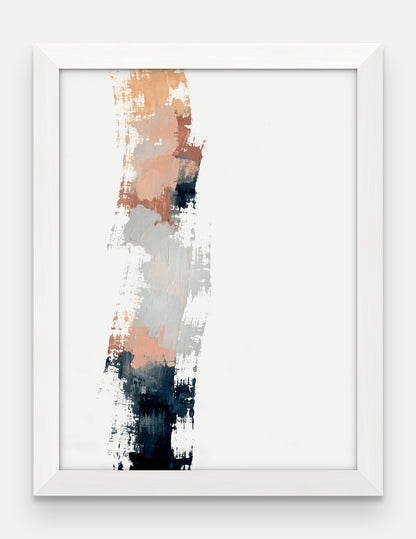 Obraz na płótnie Filar w ramie, oprawa: drewno białe, format 30 × 40 cm