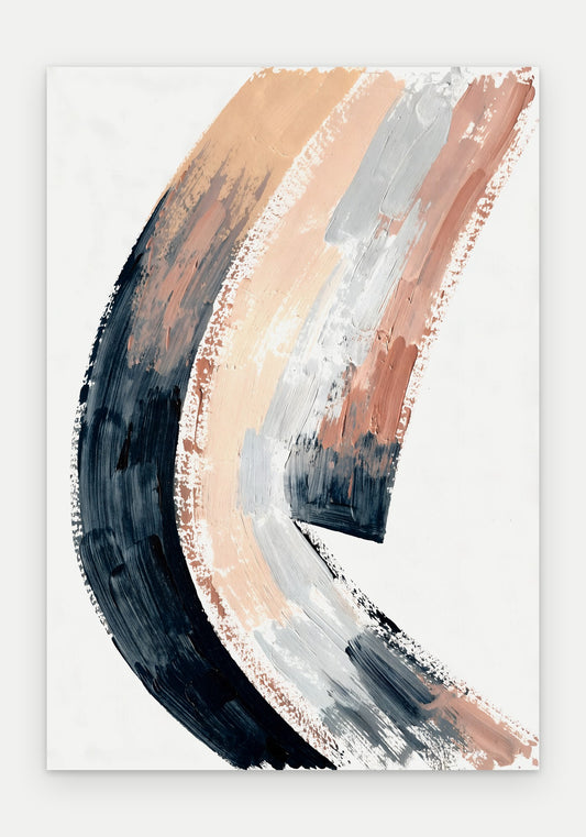Plakat Grań – plakat abstrakcyjny, sam arkusz bez oprawy