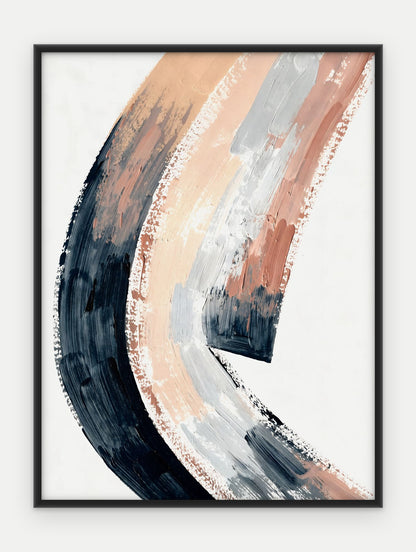 Plakat Grań w ramie, oprawa: aluminium czarne, format 30 × 40 cm