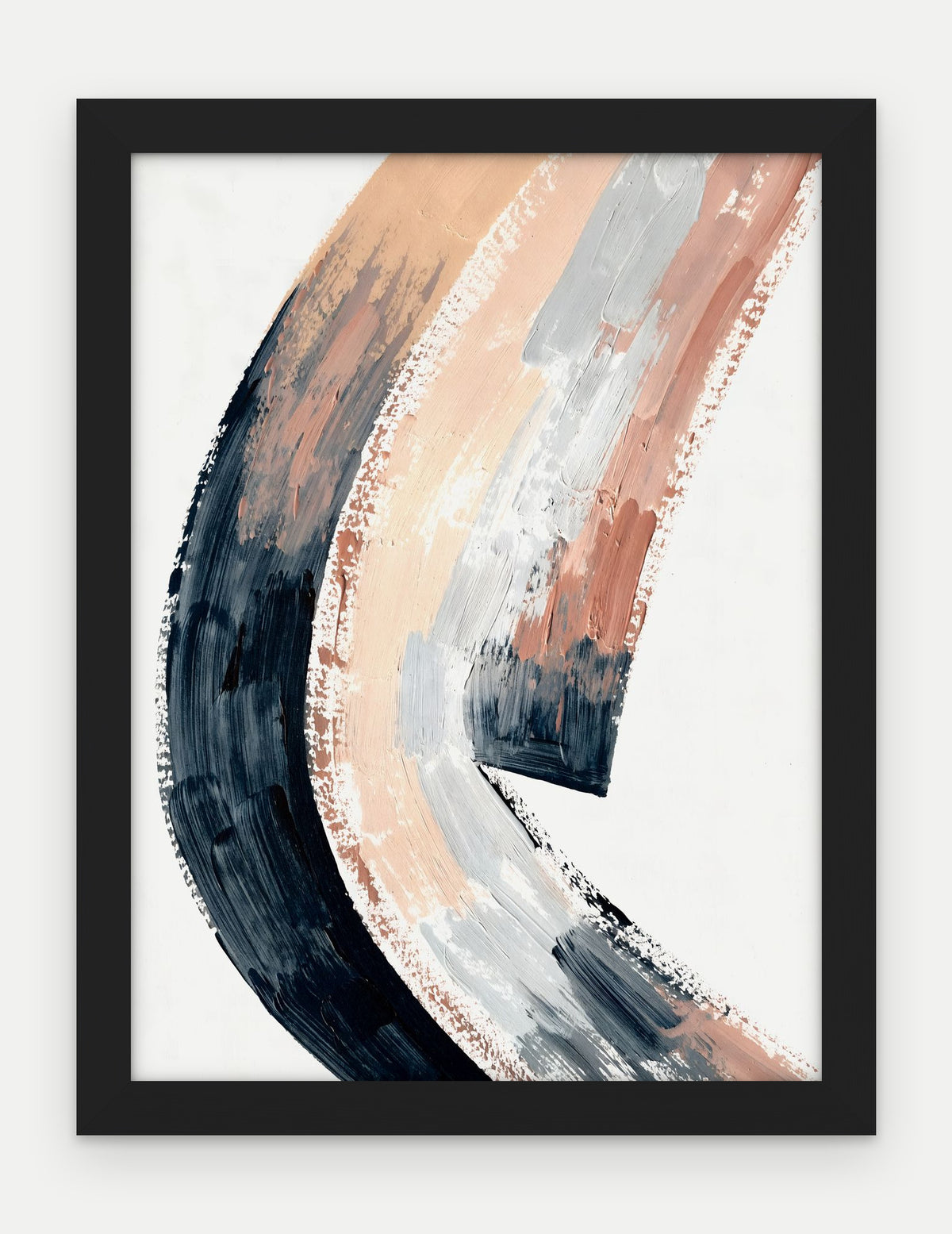 Plakat Grań w ramie, oprawa: drewno czarne, format 30 × 40 cm