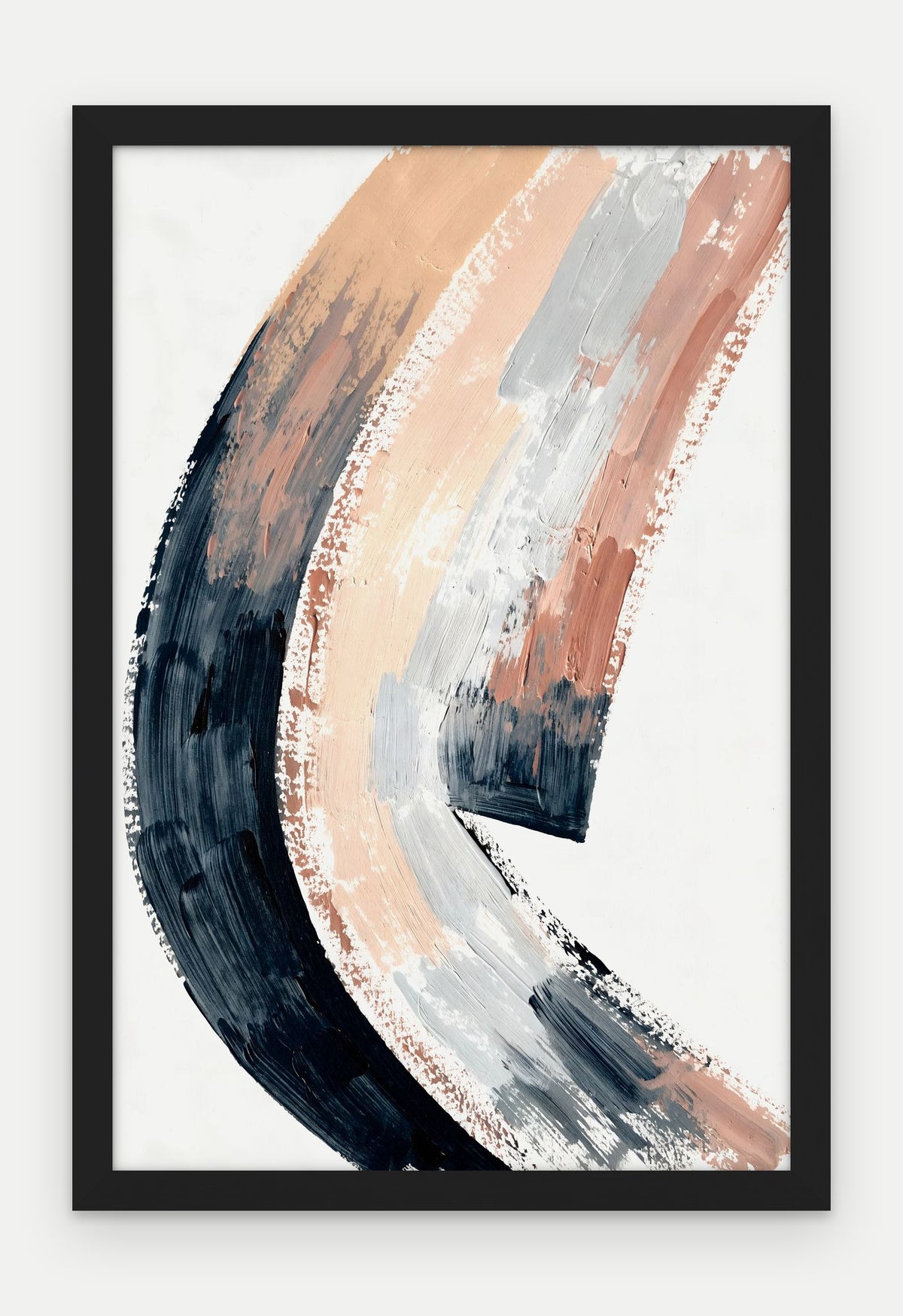 Plakat Grań w ramie, oprawa: drewno czarne, format 40 × 60 cm