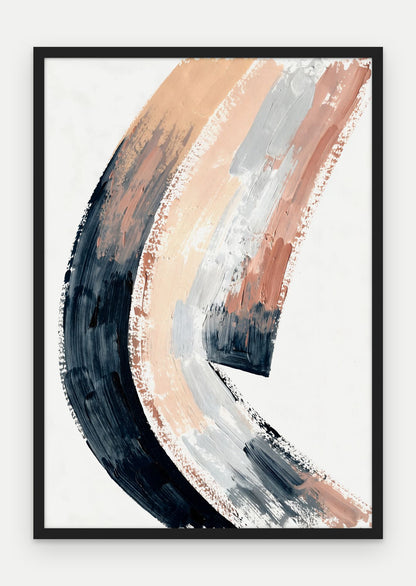 Plakat Grań w ramie, oprawa: drewno czarne, format 70 × 100 cm