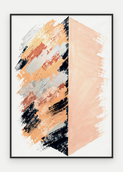 Plakat Granica w ramie, oprawa: aluminium czarne, format 50 × 70 cm