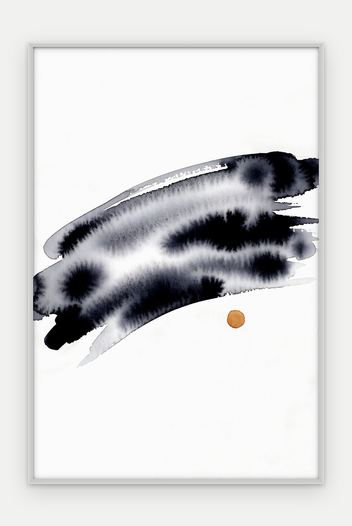 Plakat Horyzont w ramie, oprawa: aluminium srebrne, format 40 × 60 cm
