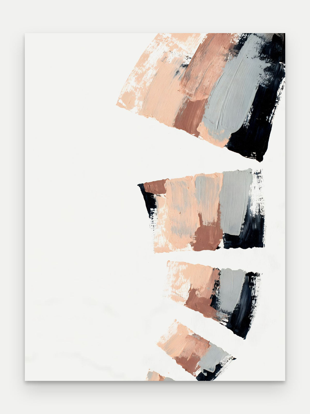 Obraz na płótnie Kaskada na blejtramie, bez ramy, format 30 × 40 cm