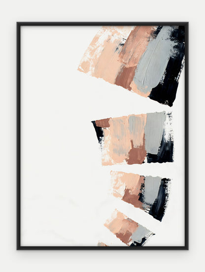 Plakat Kaskada w ramie, oprawa: aluminium czarne, format 30 × 40 cm