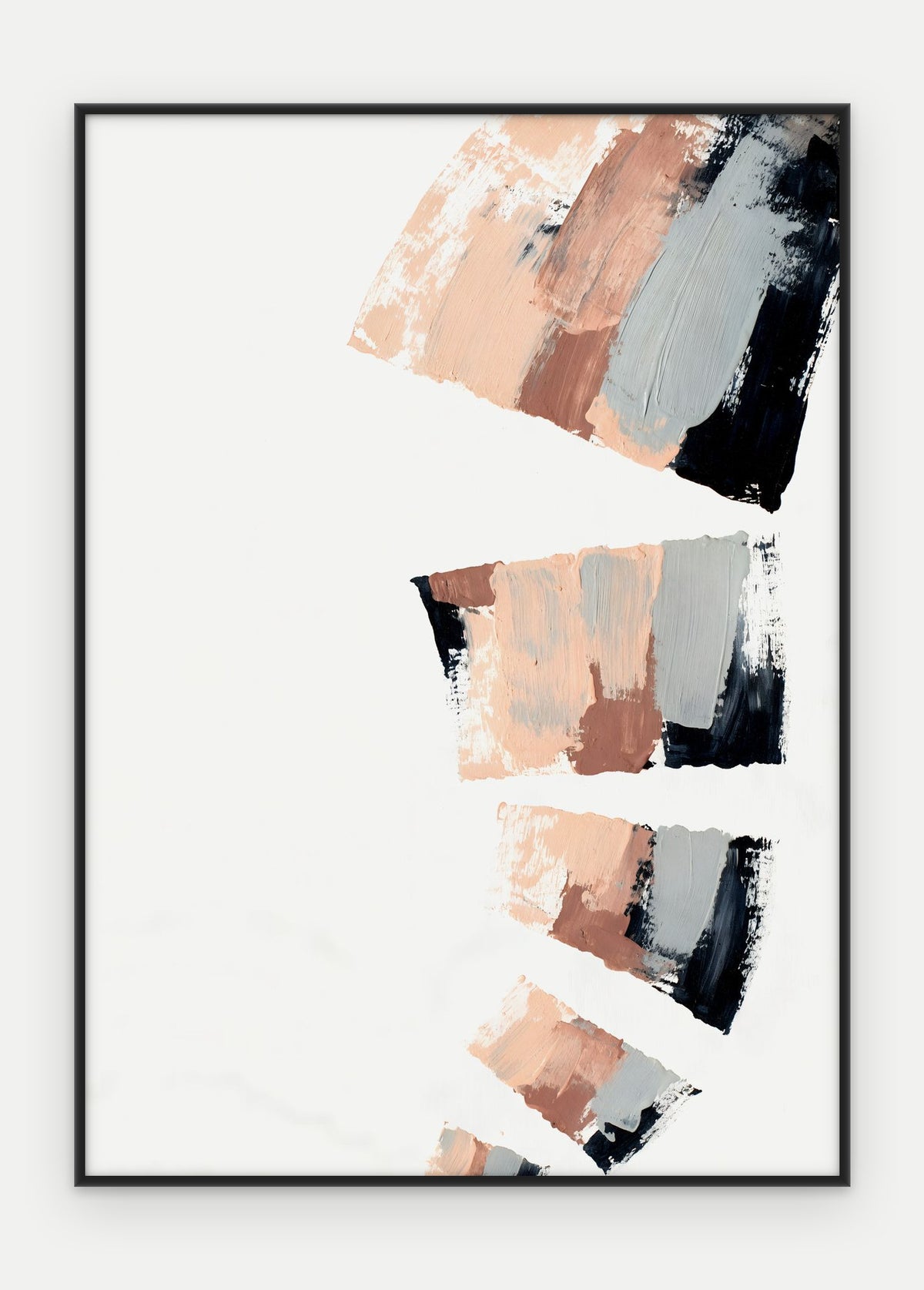 Plakat Kaskada w ramie, oprawa: aluminium czarne, format 50 × 70 cm