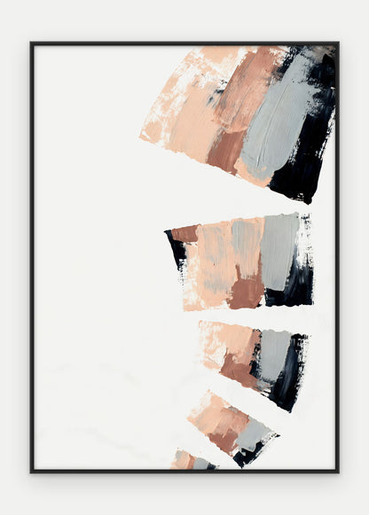 Plakat Kaskada w ramie, oprawa: aluminium czarne, format 50 × 70 cm