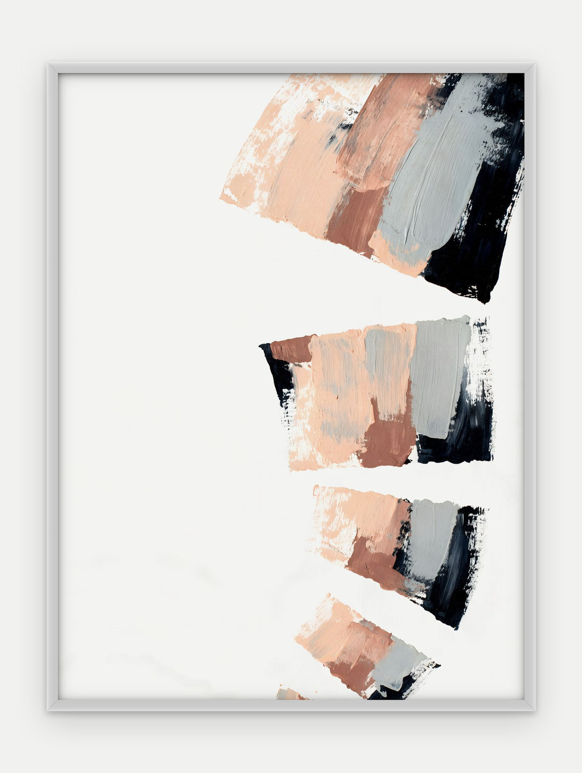 Plakat Kaskada w ramie, oprawa: aluminium srebrne, format 30 × 40 cm