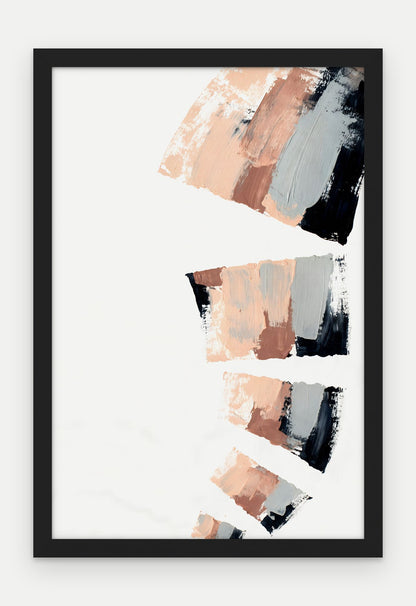 Plakat Kaskada w ramie, oprawa: drewno czarne, format 40 × 60 cm