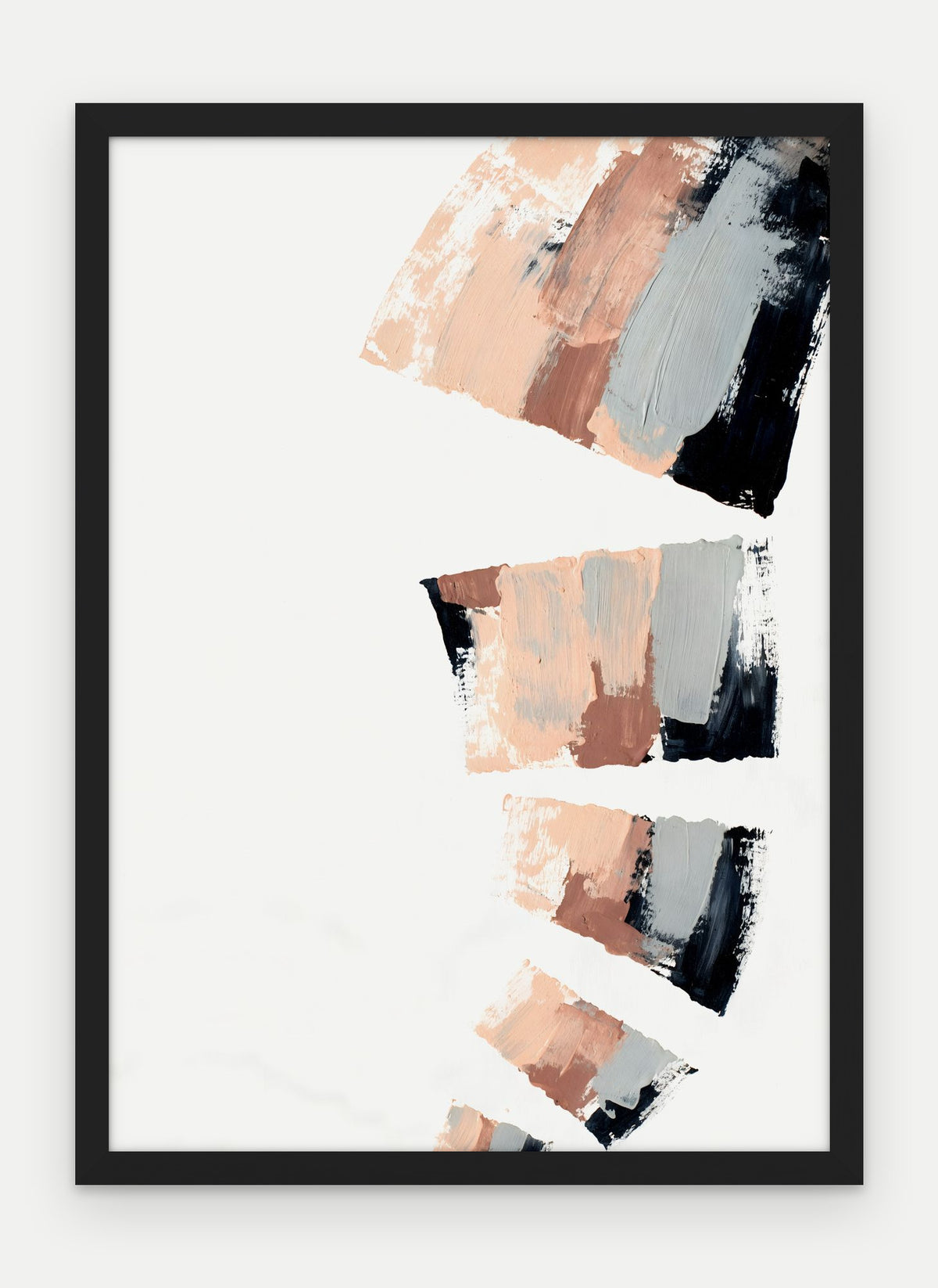 Plakat Kaskada w ramie, oprawa: drewno czarne, format 50 × 70 cm