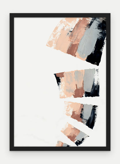 Plakat Kaskada w ramie, oprawa: drewno czarne, format 50 × 70 cm