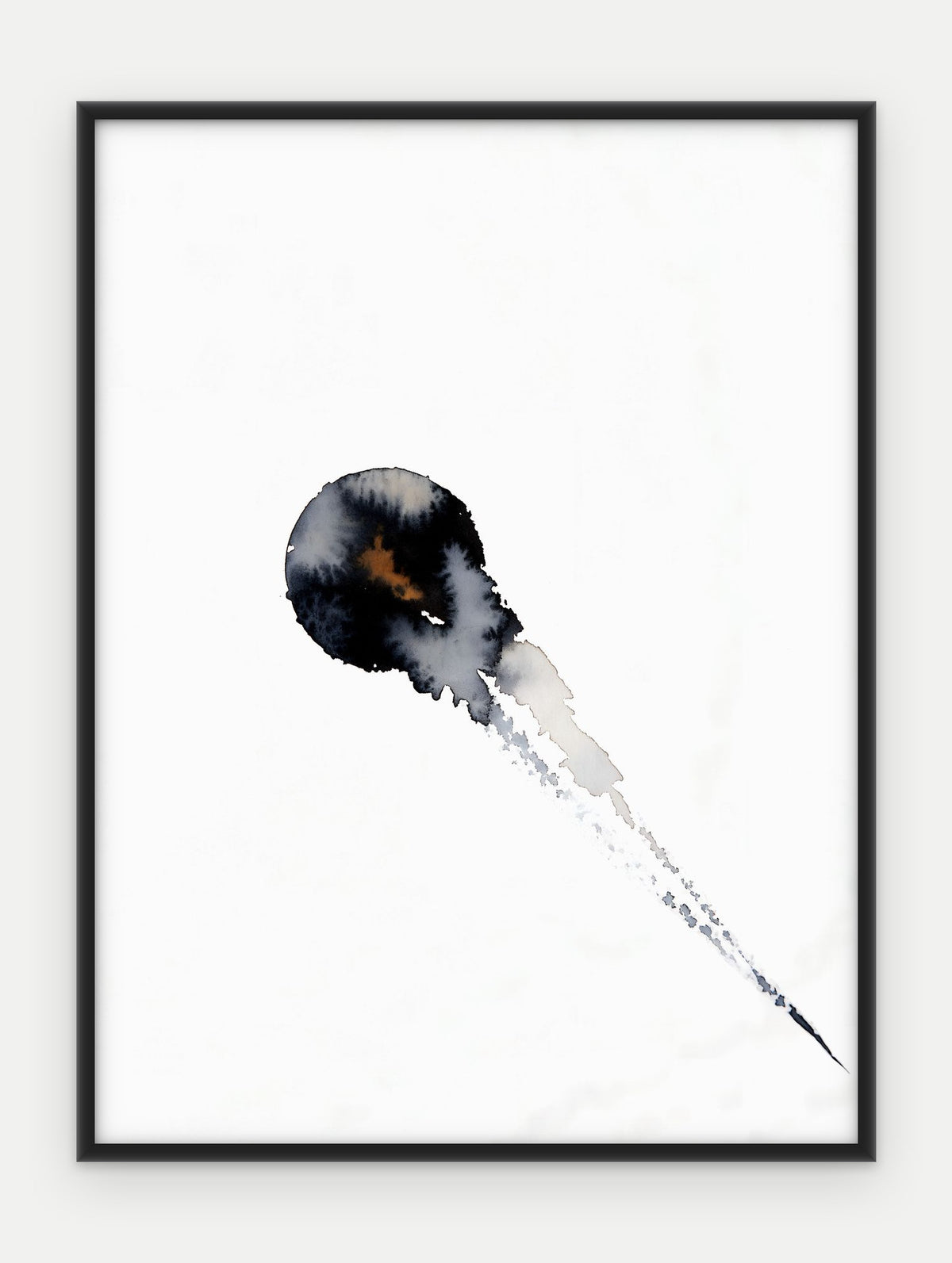 Plakat Kropla w ramie, oprawa: aluminium czarne, format 30 × 40 cm