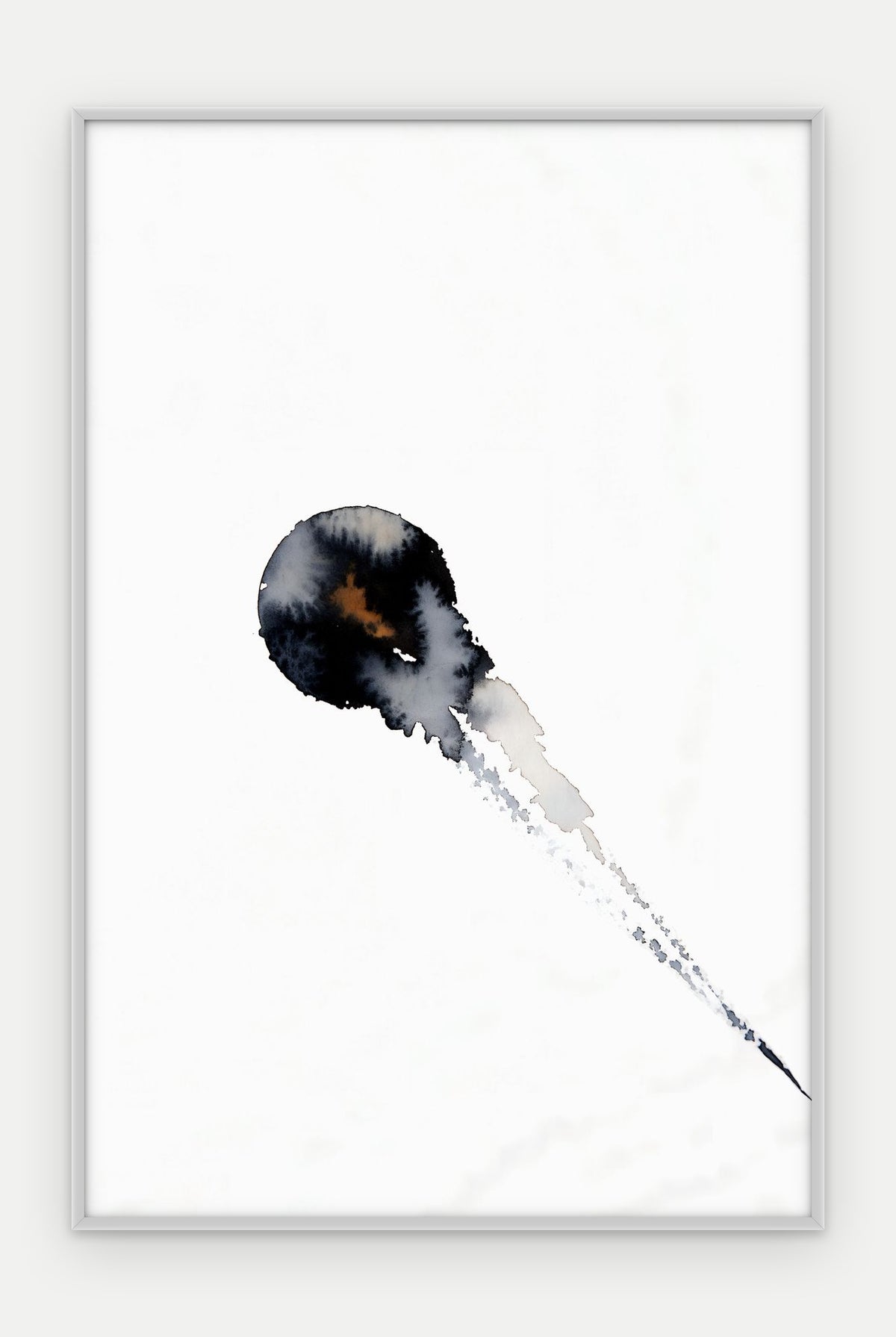 Plakat Kropla w ramie, oprawa: aluminium srebrne, format 40 × 60 cm