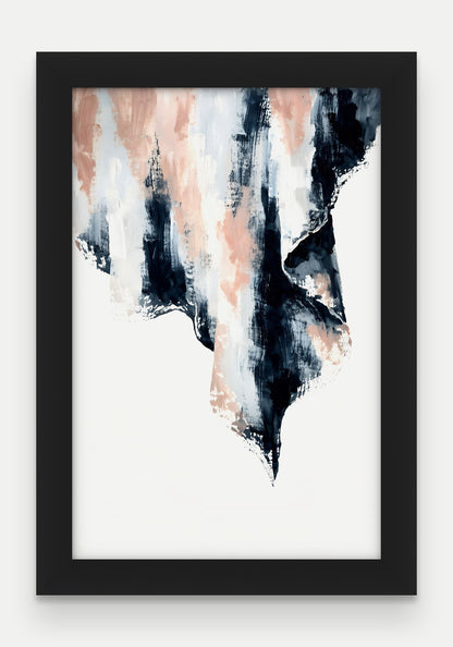 Obraz na płótnie Kurtyna w ramie, oprawa: drewno czarne, format 20 × 30 cm
