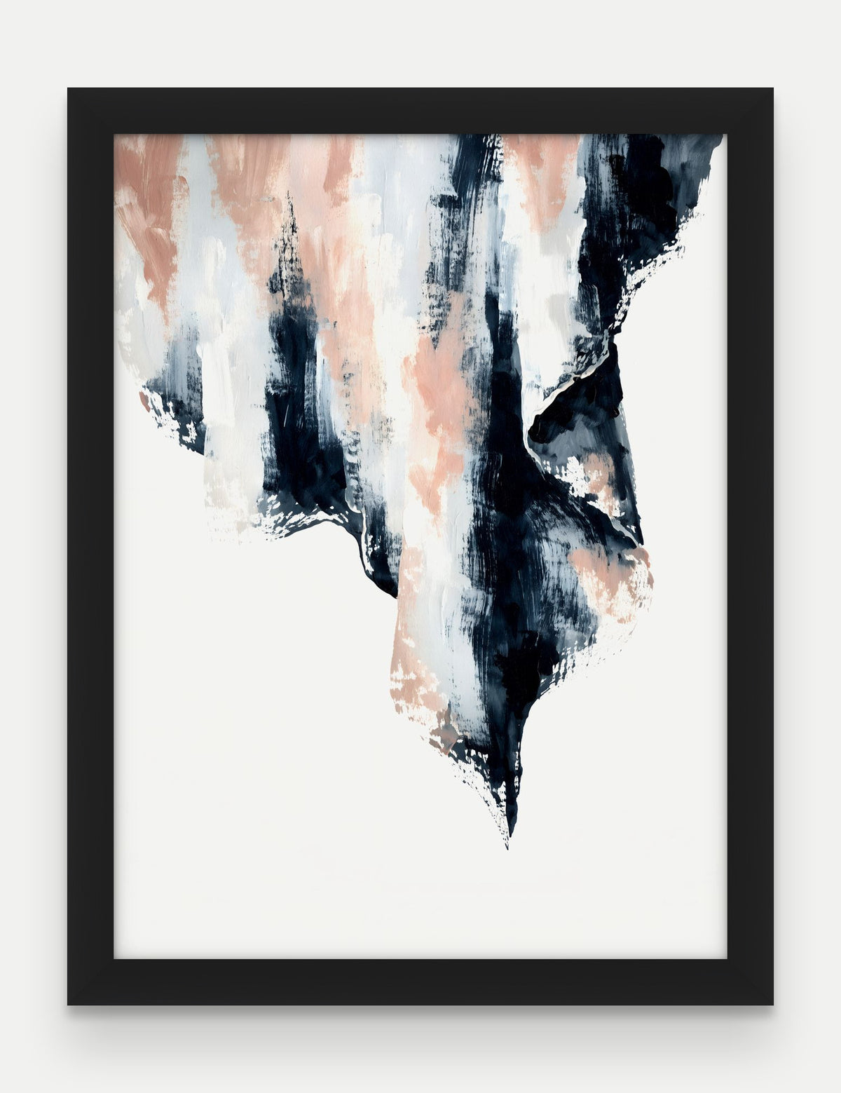 Obraz na płótnie Kurtyna w ramie, oprawa: drewno czarne, format 30 × 40 cm
