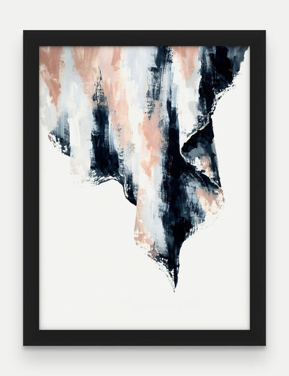 Obraz na płótnie Kurtyna w ramie, oprawa: drewno czarne, format 30 × 40 cm