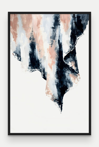 Obraz na płótnie Kurtyna w ramie, oprawa: drewno czarne, format 80 × 120 cm