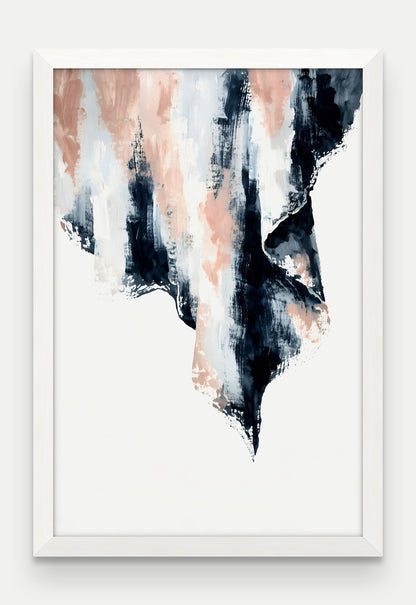 Obraz na płótnie Kurtyna w ramie, oprawa: drewno białe, format 40 × 60 cm