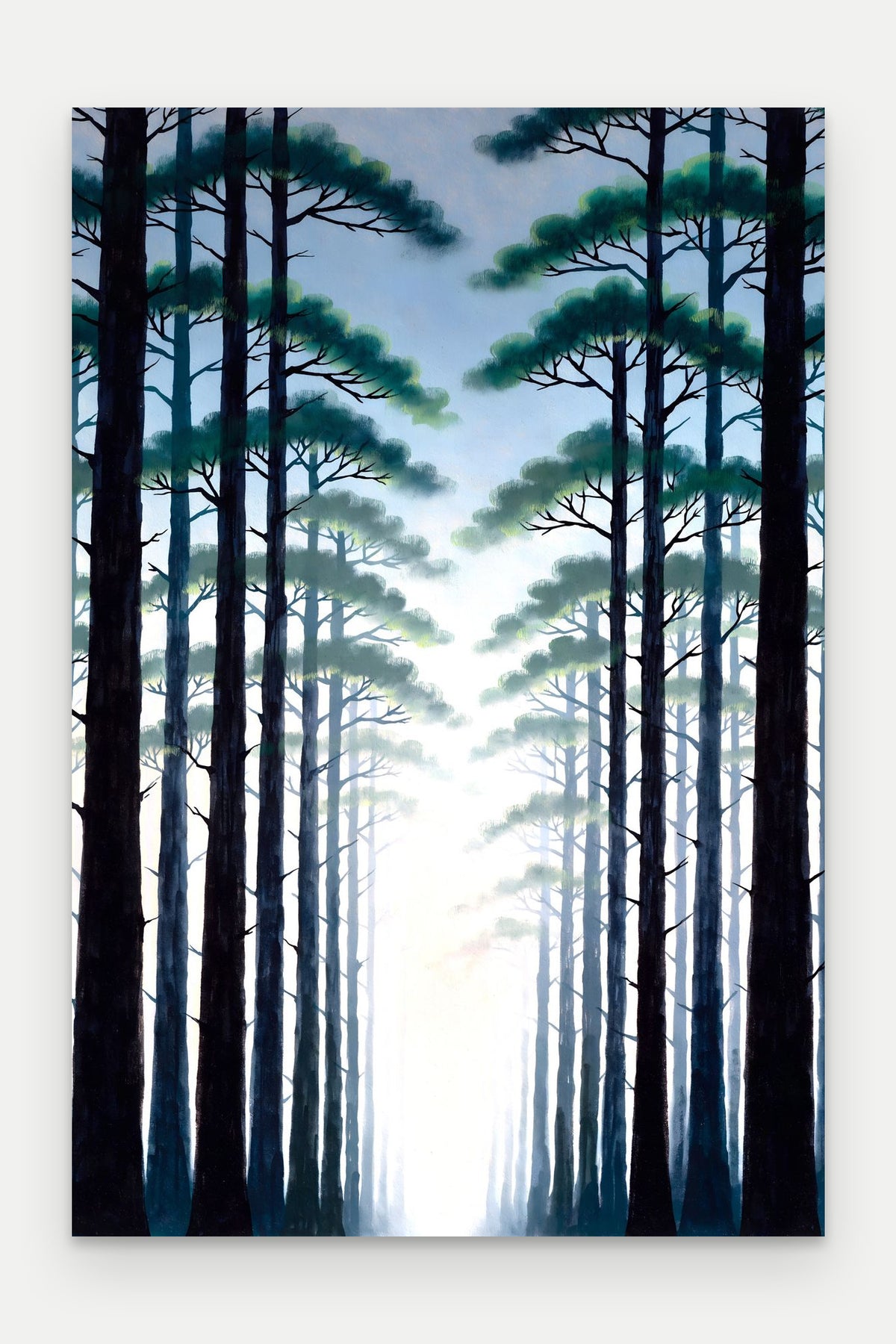 Obraz na płótnie Las na blejtramie, bez ramy, format 40 × 60 cm