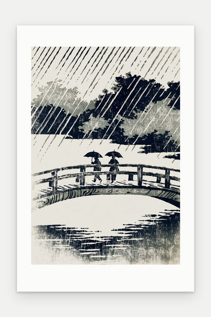Plakat Most bez oprawy, z passe-partout, format 40 × 60 cm