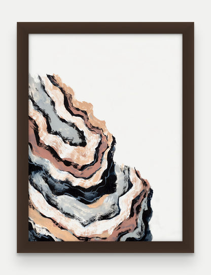 Obraz na płótnie Osad w ramie, oprawa: drewno brązowe, format 30 × 40 cm
