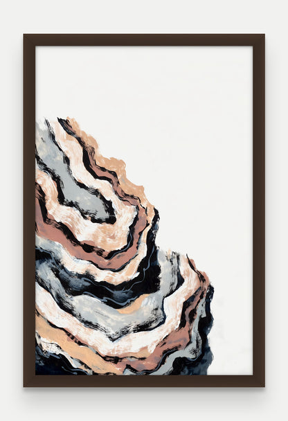 Obraz na płótnie Osad w ramie, oprawa: drewno brązowe, format 40 × 60 cm