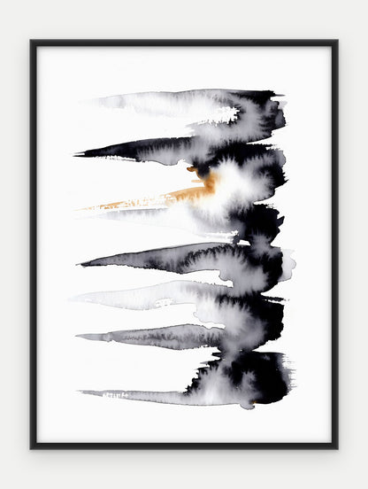 Plakat Pasma w ramie, oprawa: aluminium czarne, format 30 × 40 cm