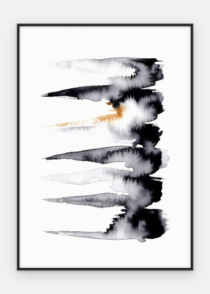 Plakat Pasma w ramie, oprawa: aluminium czarne, format 50 × 70 cm