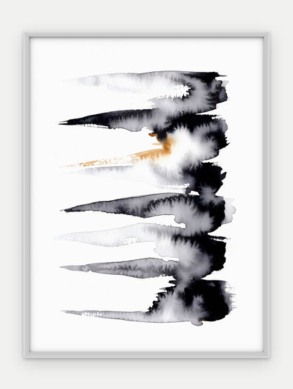 Plakat Pasma w ramie, oprawa: aluminium srebrne, format 30 × 40 cm