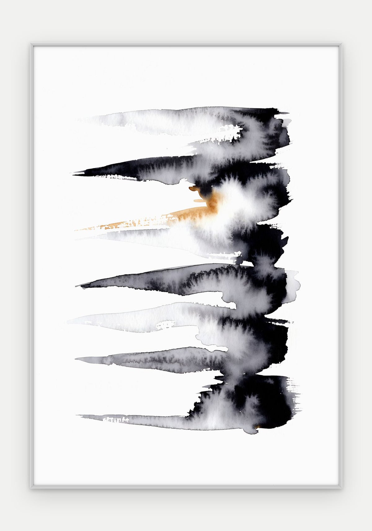 Plakat Pasma w ramie, oprawa: aluminium srebrne, format 70 × 100 cm
