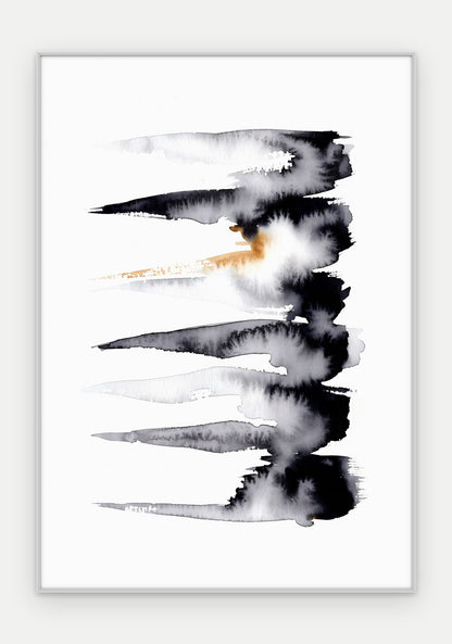 Plakat Pasma w ramie, oprawa: aluminium srebrne, format 70 × 100 cm