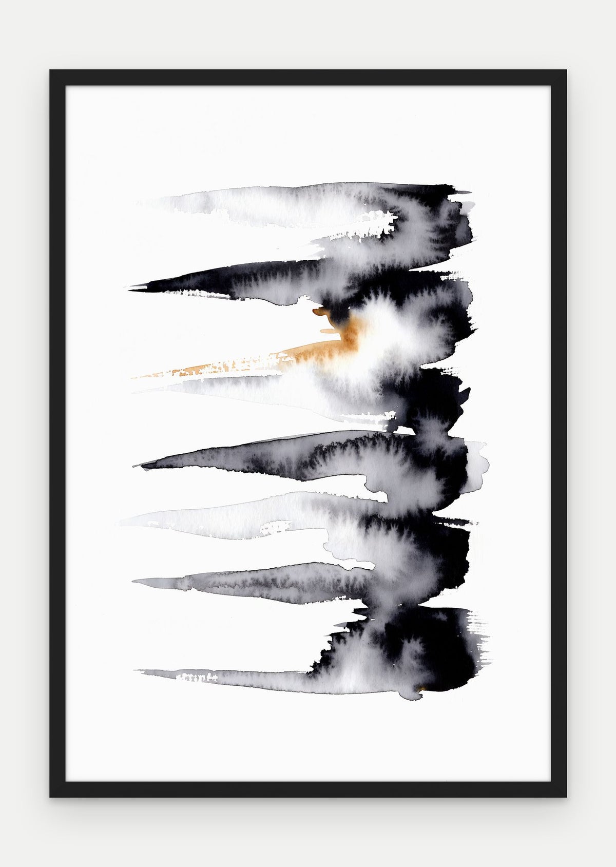 Plakat Pasma w ramie, oprawa: drewno czarne, format 70 × 100 cm