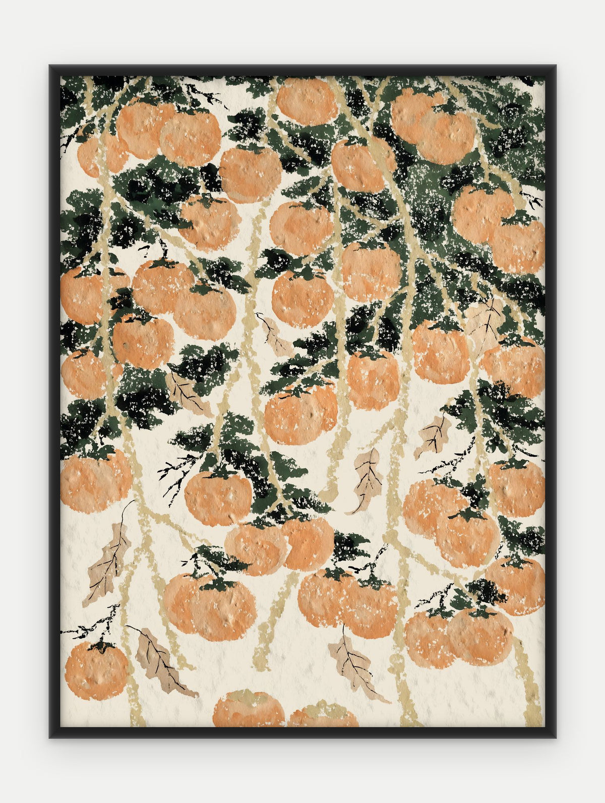 Plakat Persymona w ramie, oprawa: aluminium czarne, format 30 × 40 cm