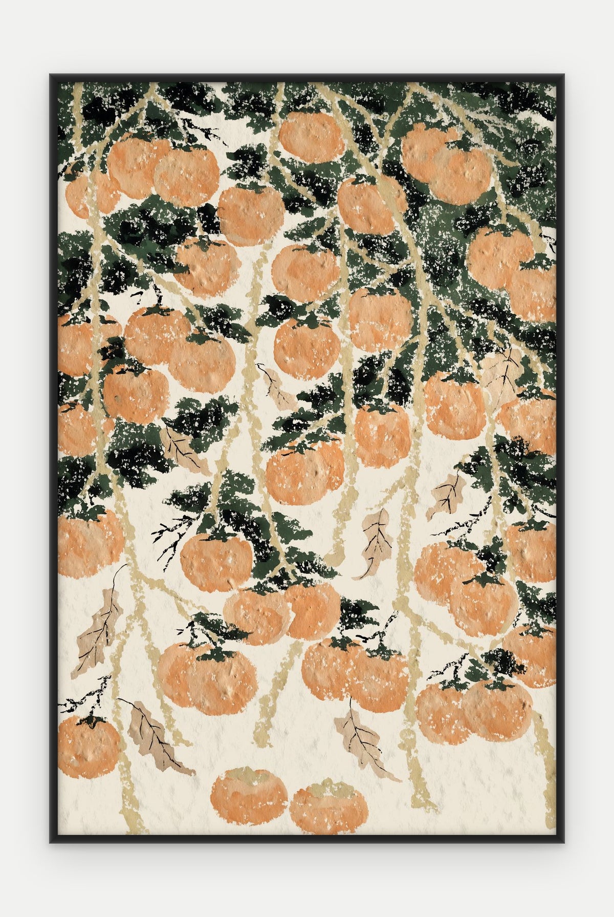 Plakat Persymona w ramie, oprawa: aluminium czarne, format 40 × 60 cm