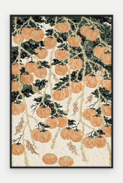 Plakat Persymona w ramie, oprawa: aluminium czarne, format 40 × 60 cm