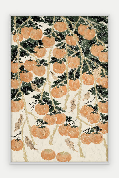 Plakat Persymona w ramie, oprawa: aluminium srebrne, format 40 × 60 cm