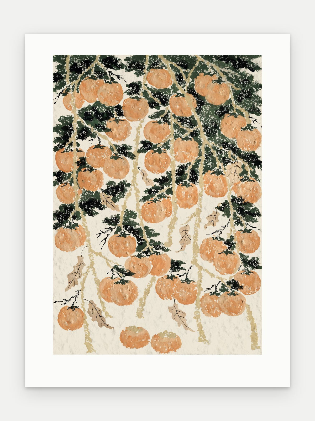 Plakat Persymona bez oprawy, z passe-partout, format 30 × 40 cm